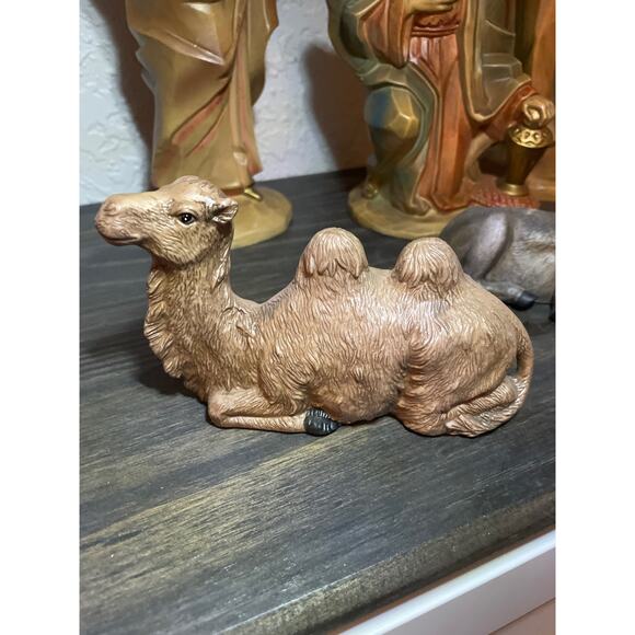 Vintage Lot 3 WISE MEN MAGI Nativity Replacement Figurines & Mule & Camel - Picture 2 of 8